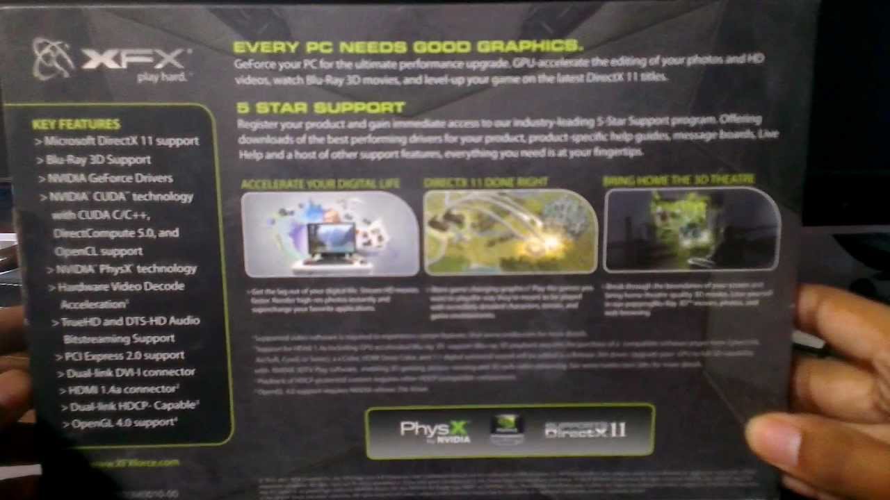 XFX Nvidia GeForce GT520 2GB DDR3 Graphics Card - YouTube