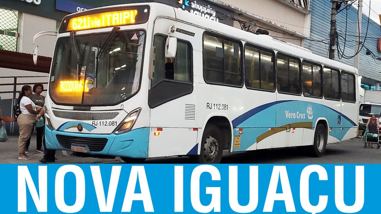 Movimentação de ÔNIBUS no CENTRO DE NOVA IGUAÇU