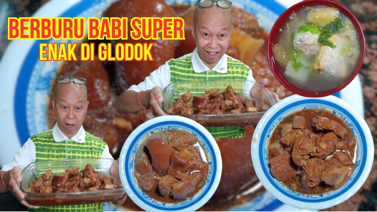 BERBURU KAKI BABI SUPER ENAK DI GLORIA GLODOK !!!