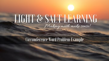 GED® Math Prep: Circumference Word Problem Example