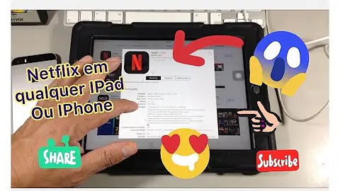 Como assistir Netflix no iPad antigo?