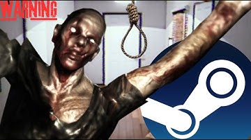 We Played The MOST DISTURBING HORROR Games On STEAM!!!