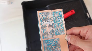 Como fazer Placa de Circuito Impresso PCB PCI - Tutorial - How to make a photoresist PCB