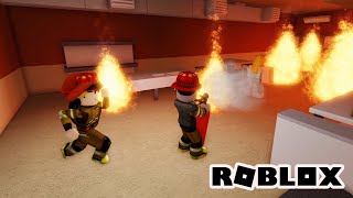 Firefighters Save Convict Trapped in Fire || Roblox screenshot 5