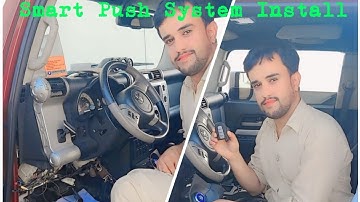 Push Start System Auto car Keyless Entry Engine System Remote control Smart System