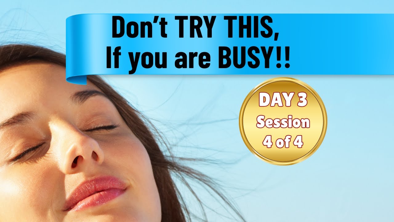 Mindful eating exercise for weight loss ! [Day 3: Session 4/4] - YouTube