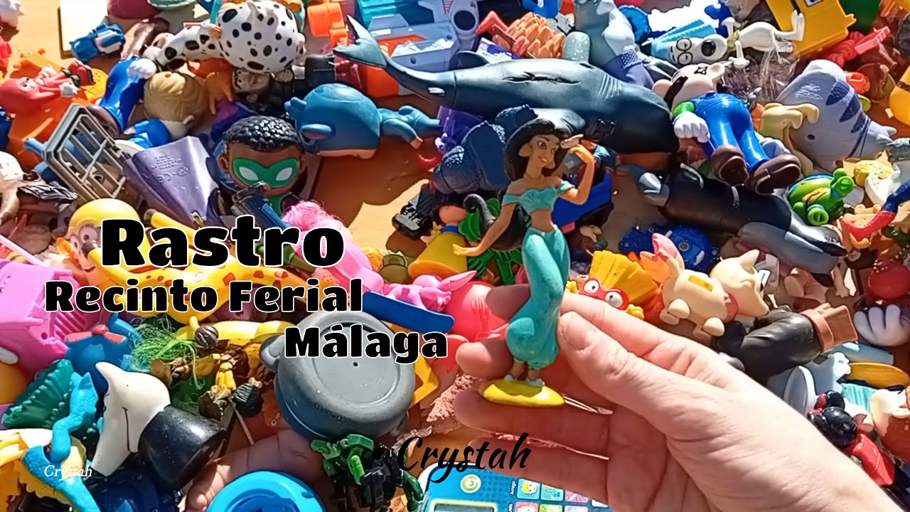 Rastro 2ª mano - 02 - Recinto Ferial - Málaga 📼🛼📺🎞️👾🕹️☎️🎸💿💾