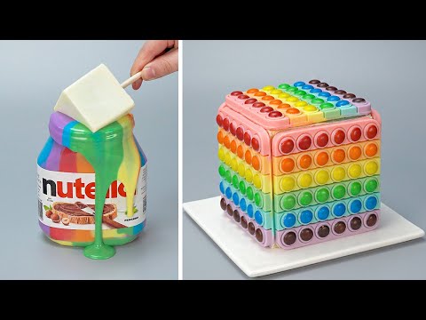 Fantastic and Creative Colorful Cake Decorating Ideas For Everyone | So Tasty Chocolate Cake Recipes