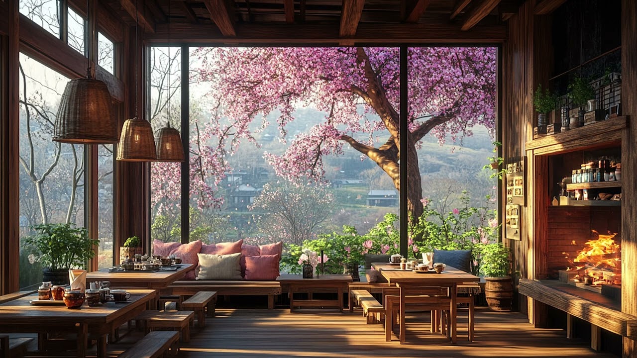 Fresh Café Jazz Mood 🌸 Soft Instrumental Jazz for Study, Work and Cozy Atmosphere