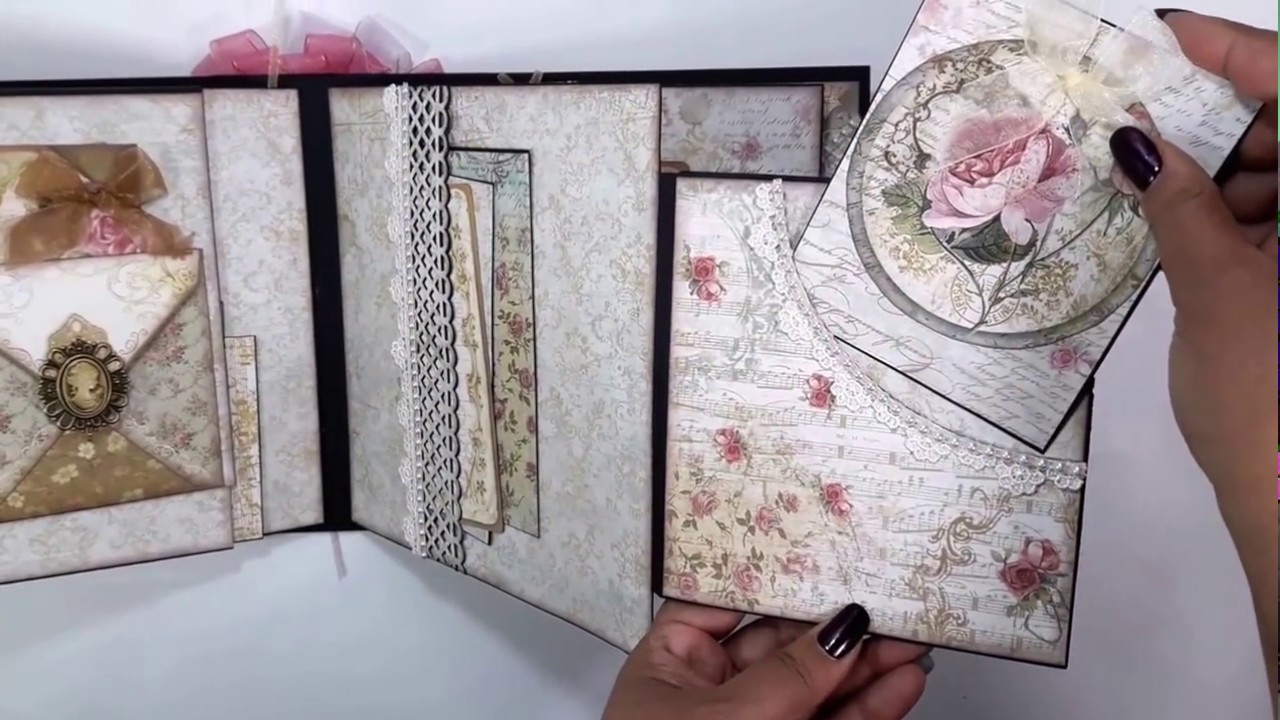 Scrapbook Handmade Precious Mini Album 8.66