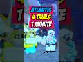 4 ATLANTIS TRIALS TUTORIAL In 1 MINUTE Fisch