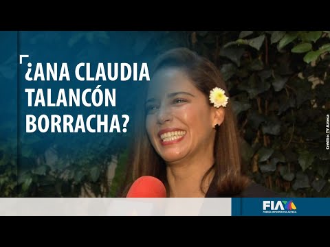 Ana Claudia Talancón asiste en presunto estado de ebriedad al estreno de 'Soy tu Fan'