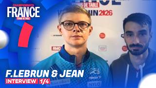 Félix LEBRUN & Grégoire JEAN | INTERVIEW | 1/2 | FRANCE 26