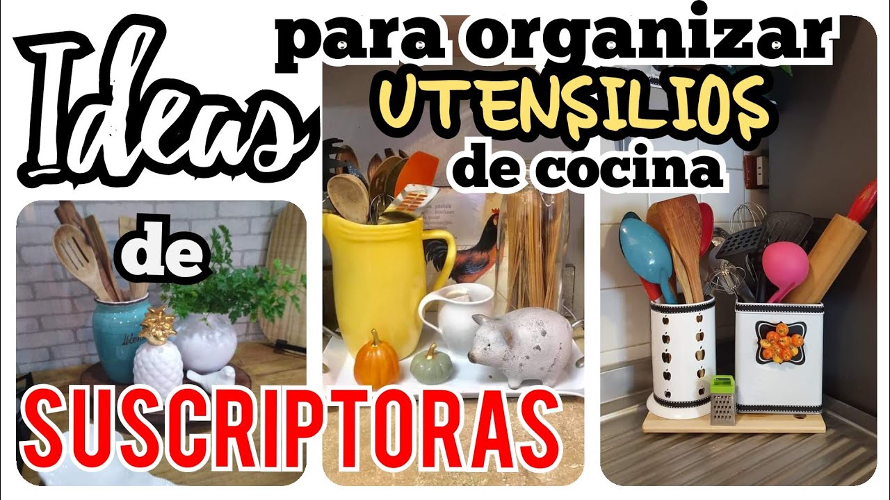 15 ideas de Porta utensilios cocina