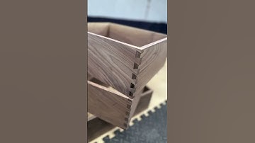 Dovetails with @Shapertools Origin and Workstation.  Worked awesome.  #woodworking #joinery