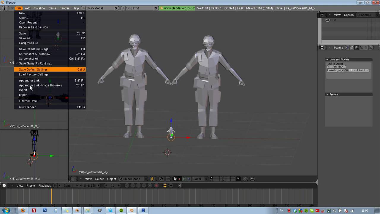 Blender Obj Importing Scale Problem Exporting From Max To Blender Tutorial Youtube