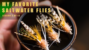 Lesson 3 of 12 - My Favorite Saltwater Flies - 2024