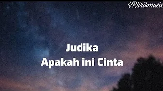 Judika - Apakah ini Cinta | Video Lirik Judika - Apakah ini Cinta | Video Lirik