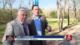 Lebanon installs 3 new emergency call boxes at Don Fox Park