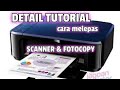Cara melepas atau mencopot scanner printer canon MG2170 E5100 service printer MG2170 E5100