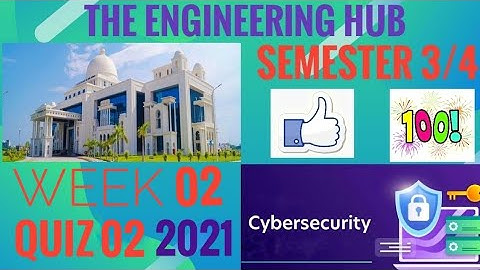 COMPUTER SYSTEM SECURITY | QUIZ 02 | AKTU PRUTOR AI | THE ENGINEERING HUB