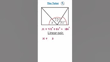 Linear pair property of angles ✅