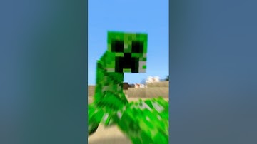 Creeper Mutant in Minecraft.No Mobs!! #youtubeshorts #trending #shorts #vairal