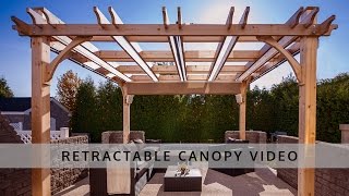 Pergola Retractable Canopy | Outdoor 