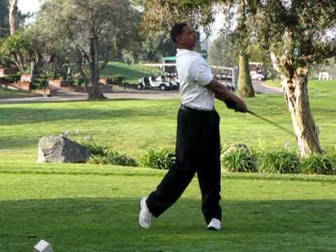 Brian Addison Teeing Off - Rolling Greens Golf Clu...