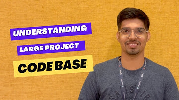 How to understand large project codebase? - KCD Mumbai ft. Avinesh Tripathi