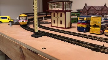 Hornby HST Intercity Swallow DCC Sound! Part 2 review, running session on the model railway R3602TTS