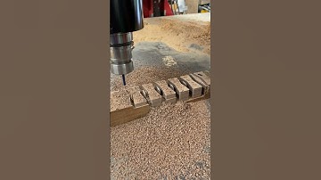 Bowtie Inlay Cutting #woodworkingtools #cnc #cncrouter