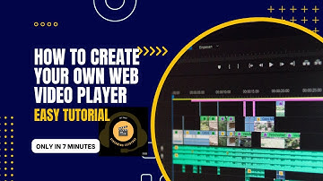How to Create Your Own Web Video Player | Learn to Create DASHJS based Video Player UNDER 7 MINS !!
