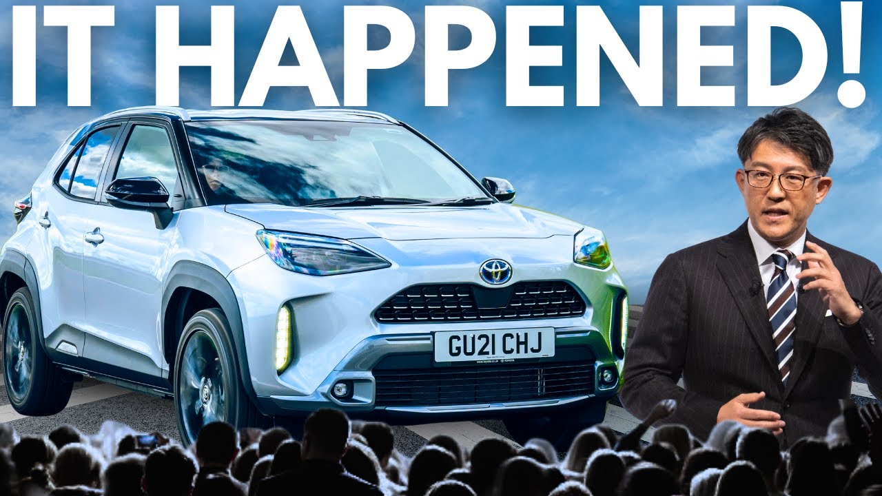 Breaking News: Toyota Yaris Cross Just Leaked By Toyota CEO! - YouTube
