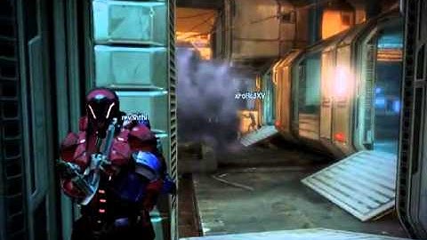 Mass Effect 3 Multiplayer Demo part 1 xFoRc3XV, aDrunkNarwhal, revanthi & N7Gold (Me)
