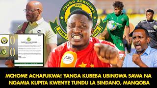 MCHOME ACHAFUKWA! 'YANGA KUBEBA UBINGWA SAWA NA NGAMIA KUPITA KWENYE TUNDU LA SINDANO |MANQOBA..