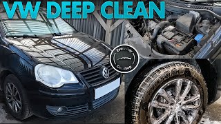 Surviving the filth! VW Polo deep clean Satisfying before and after.