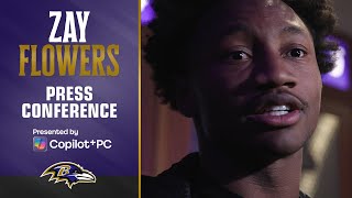 Zay Flowers on Wanting to Start Fast | Baltimore Ravens