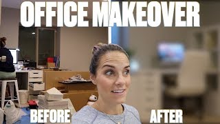 BASEMENT HOME OFFICE AND TOY ROOM REMODEL | AWKWARD MULTI-PURPOSE ROOM MAKEOVER REVEAL