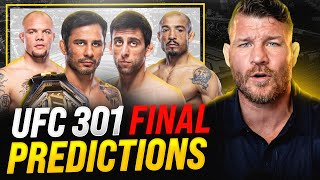 BISPING: UFC 301: Pantoja vs Erceg FINAL PICKS & PREDICTIONS | Is Jose Aldo STILL ELITE?