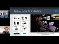 How to simplify your remote multicamera productions ip camera control  shading cyanview webinar