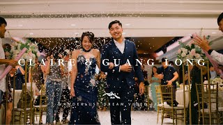 Beautiful Wedding Day in Capitol, Singapore | Special moment for Claire &amp; Guang Long