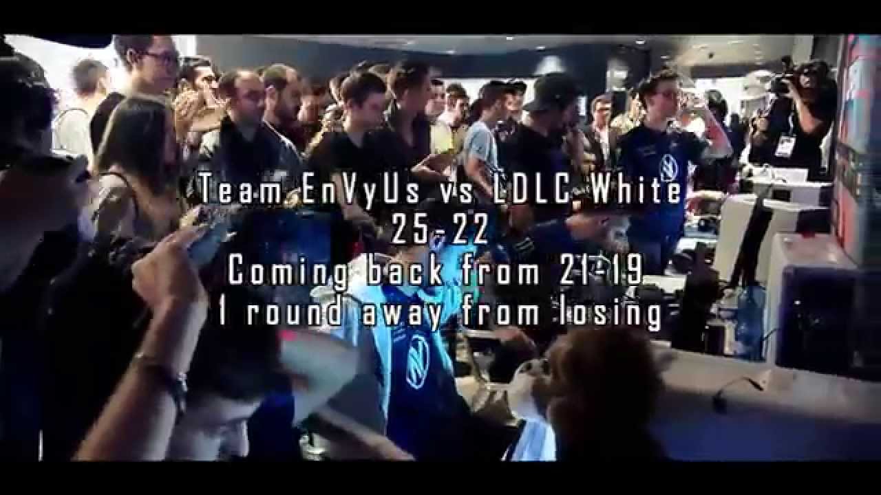EnVyUs vs LDLC White 3OT Comeback Highlights - DreamHack Open Tours 2015