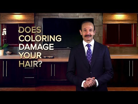 क्या बालों का रंग बालों को नुकसान पहुंचाता है?
