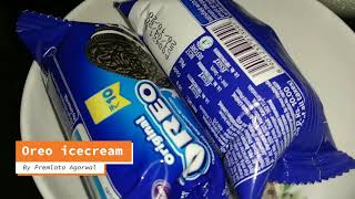 Sirf 2 min mai banayee oreo  icecream