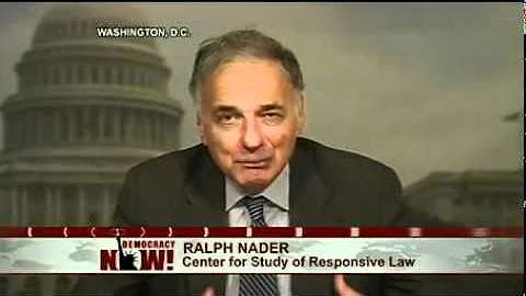 "He Says One Thing And Does Another": Ralph Nader Reviews Obama's State of the Union Speech