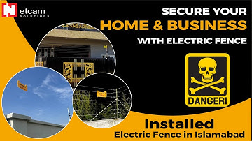 Electric Fence Installed in Islamabad #netcamsolutions  #electricfencing #nemtek #energizer