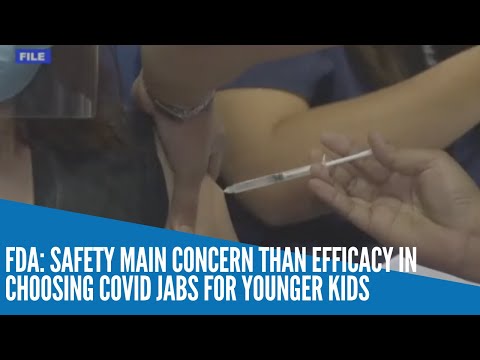 FDA: Safety main concern than efficacy in choosing COVID jabs for younger kids