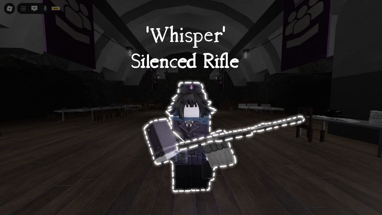 Grave/Digger Roblox 「"Whisper" Silenced Rifle」[RUS/ENG sub] (feat 