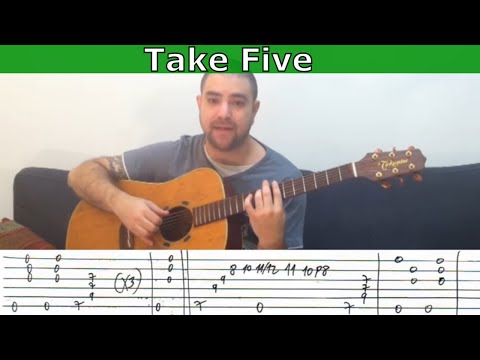 fingerstyle-tutorial:-take-five---guitar-lesson-w/-tab